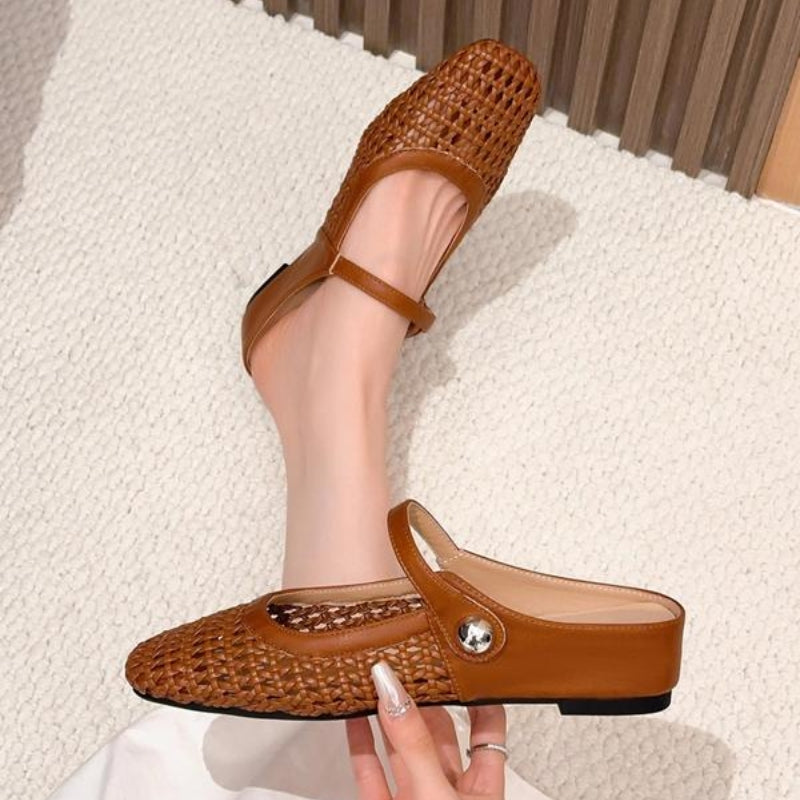 Rebel Orthopedic Mule Flats