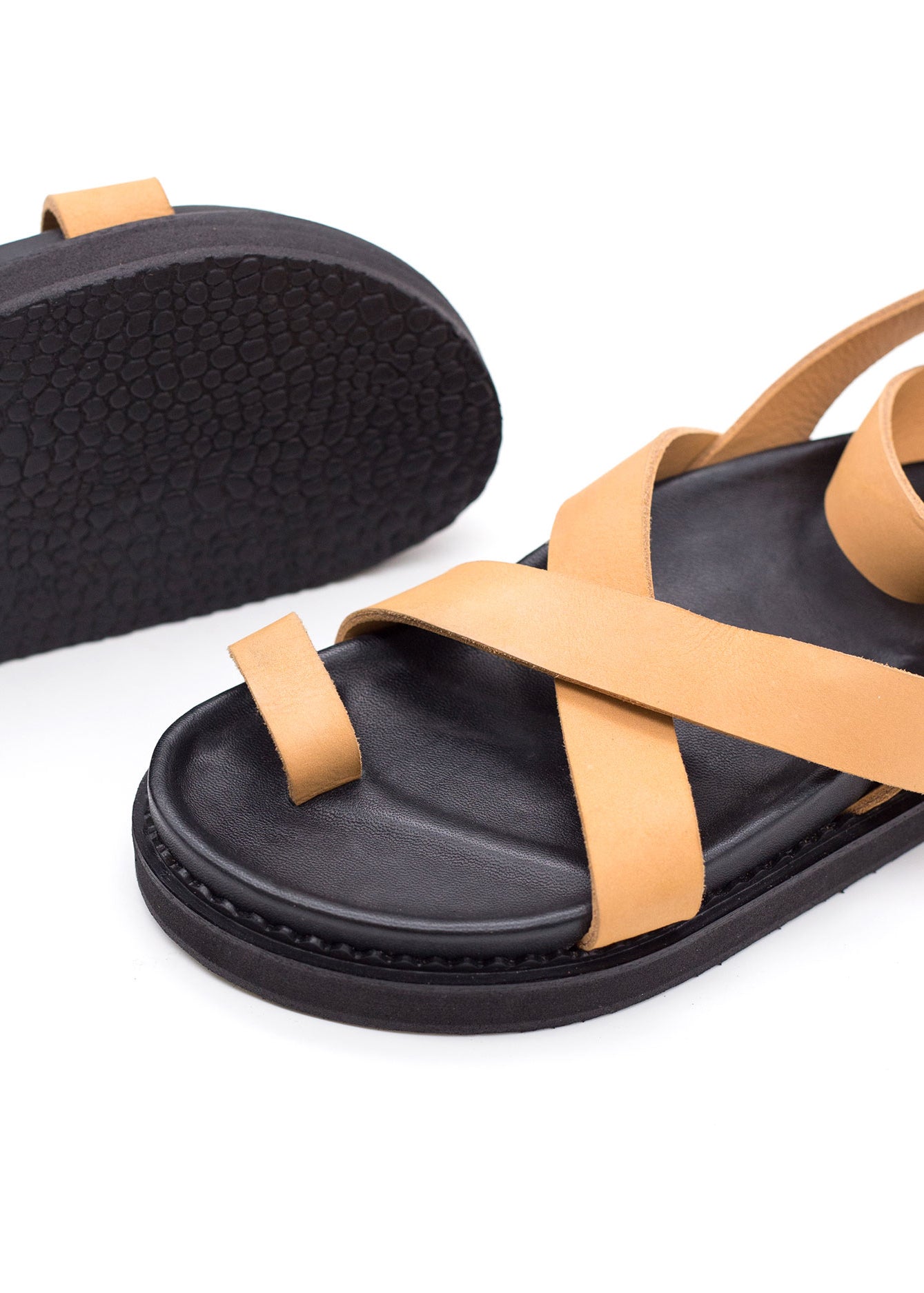 Santorini Sandal - Tan