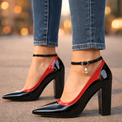 Velvet Temptress Heels