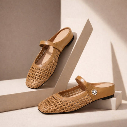 Rebel Orthopedic Mule Flats