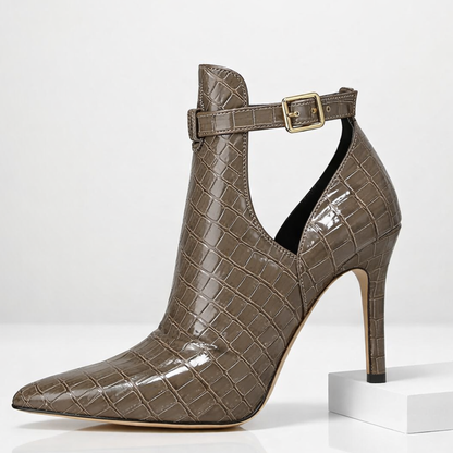 Velvet Stiletto Heels