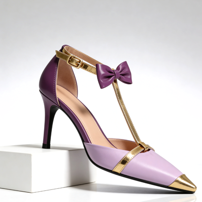 Velvet Blacktie Heels