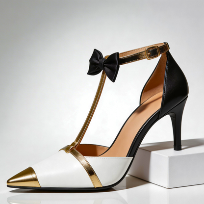 Velvet Blacktie Heels