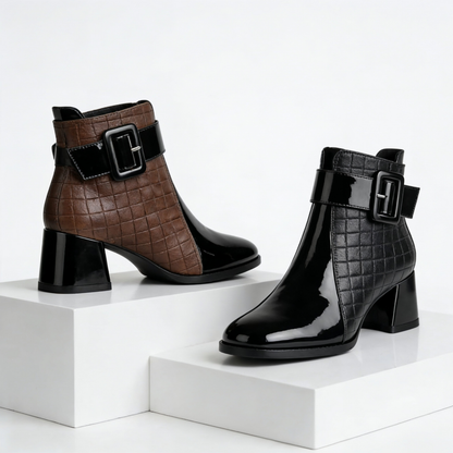 Harper Lane Leather Ankle Boots