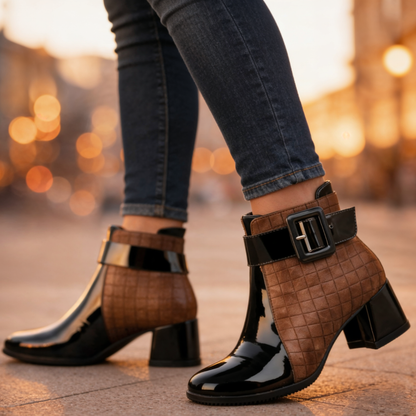 Harper Lane Leather Ankle Boots