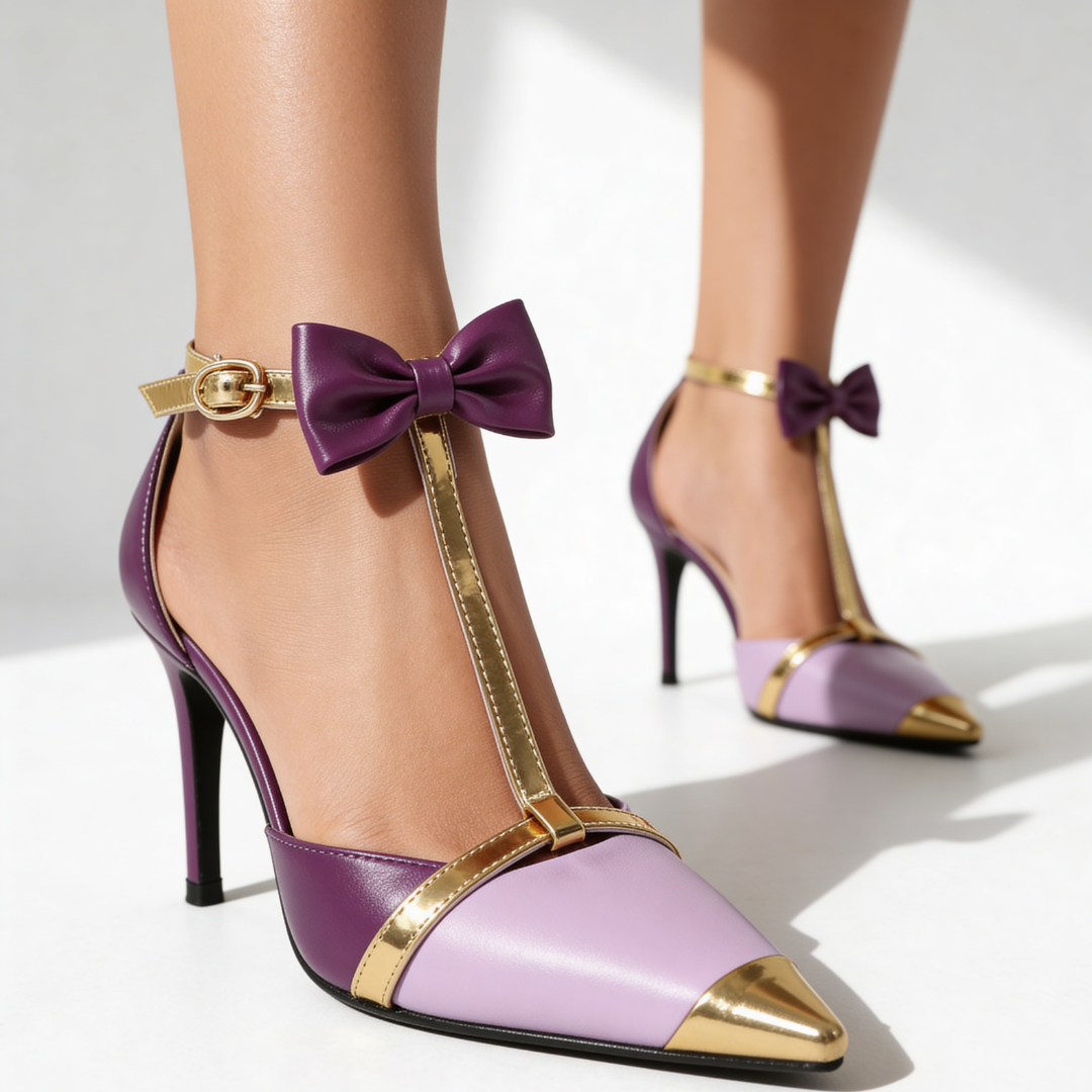 Velvet Blacktie Heels