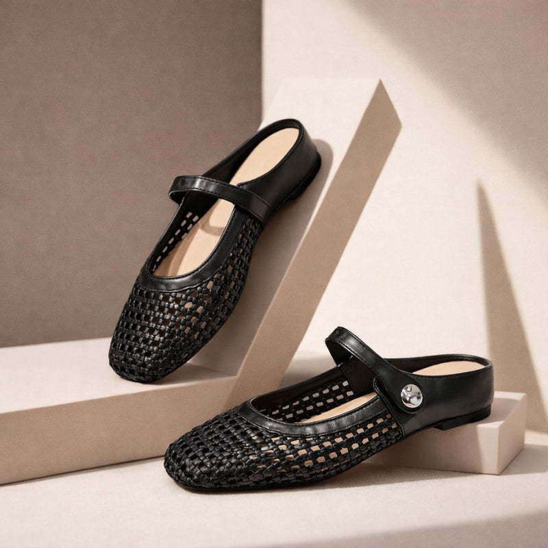 Rebel Orthopedic Mule Flats