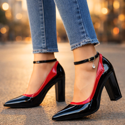 Velvet Temptress Heels