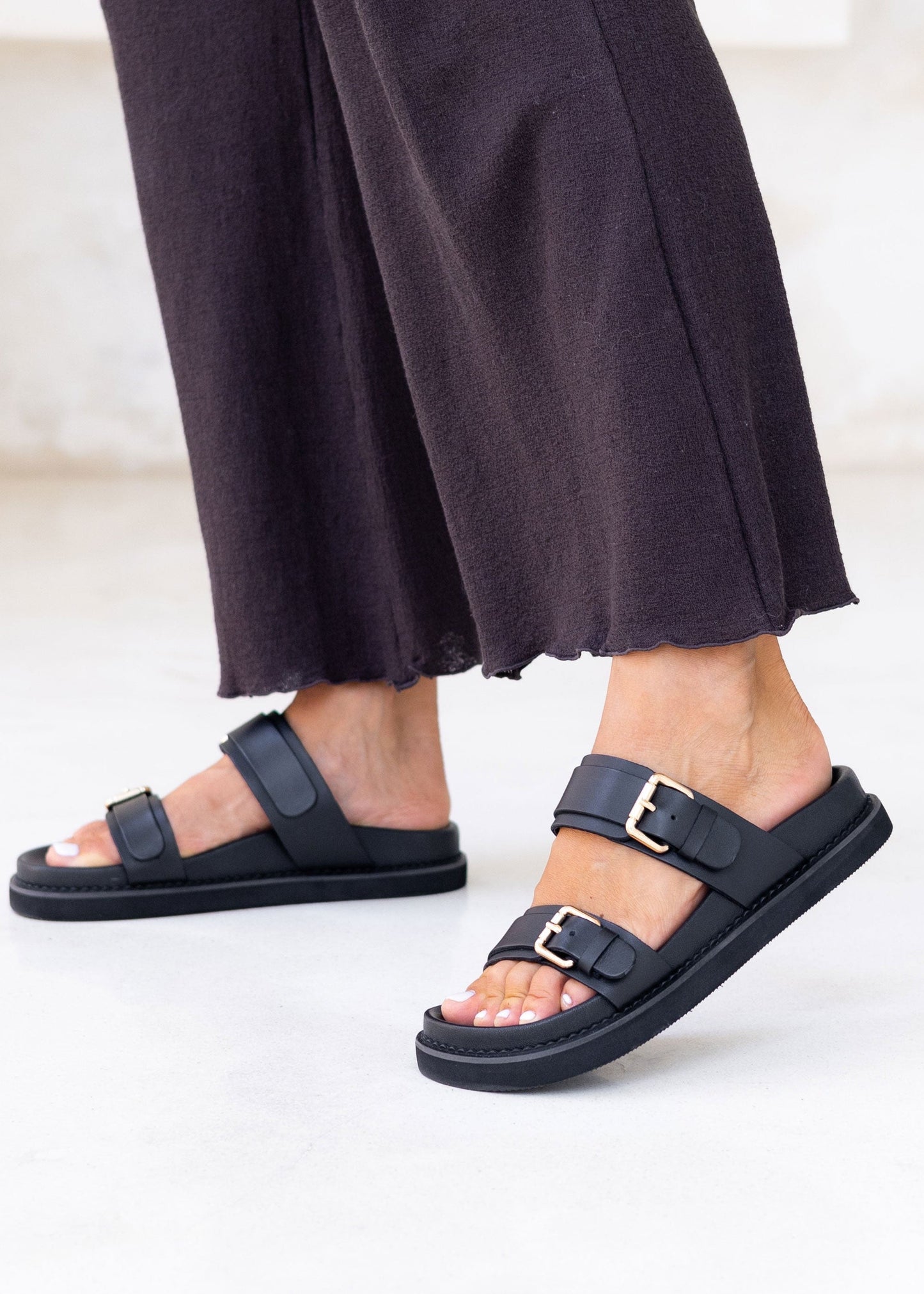 Solana Sandal - Black