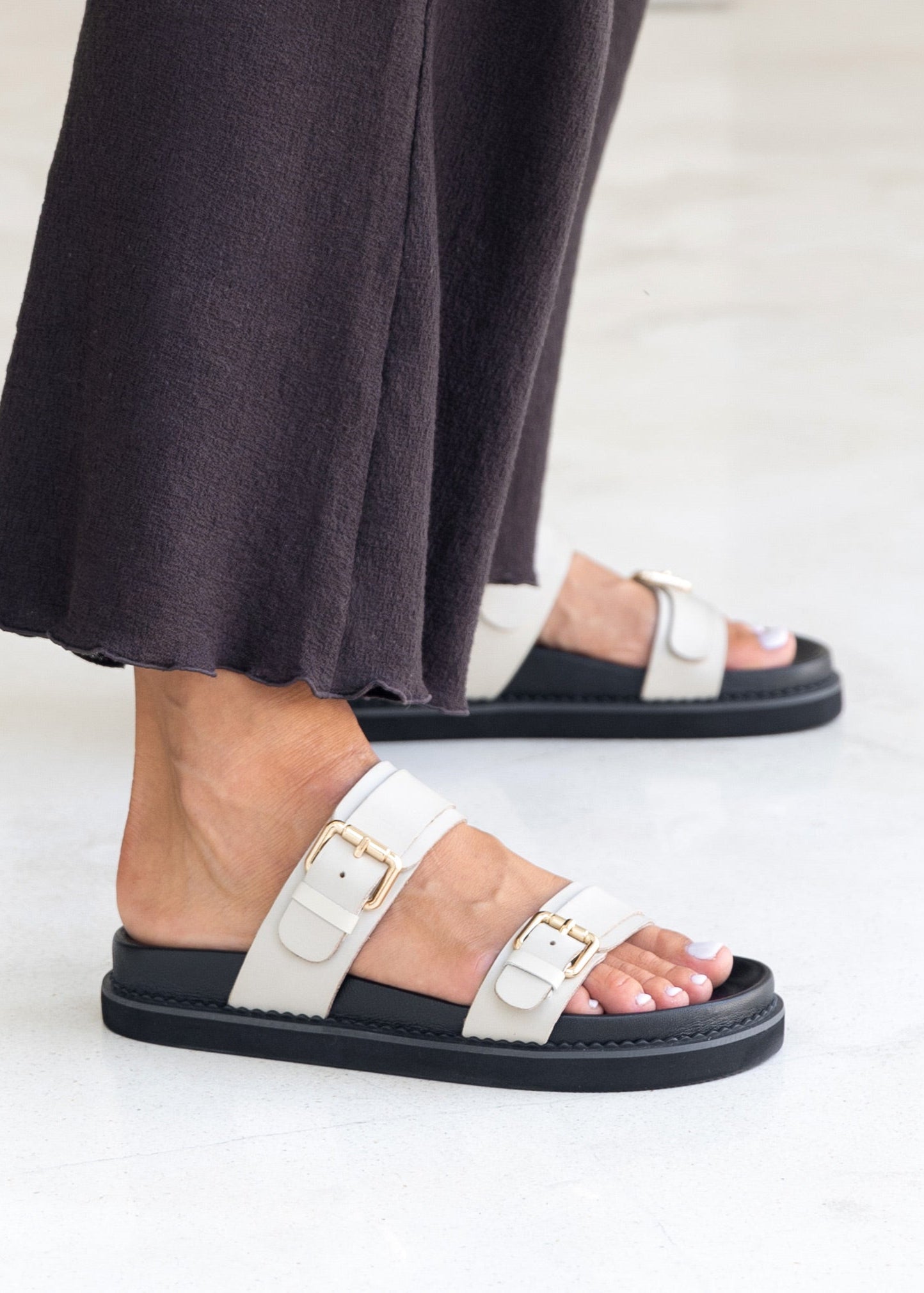 Solana Sandal - Ivory