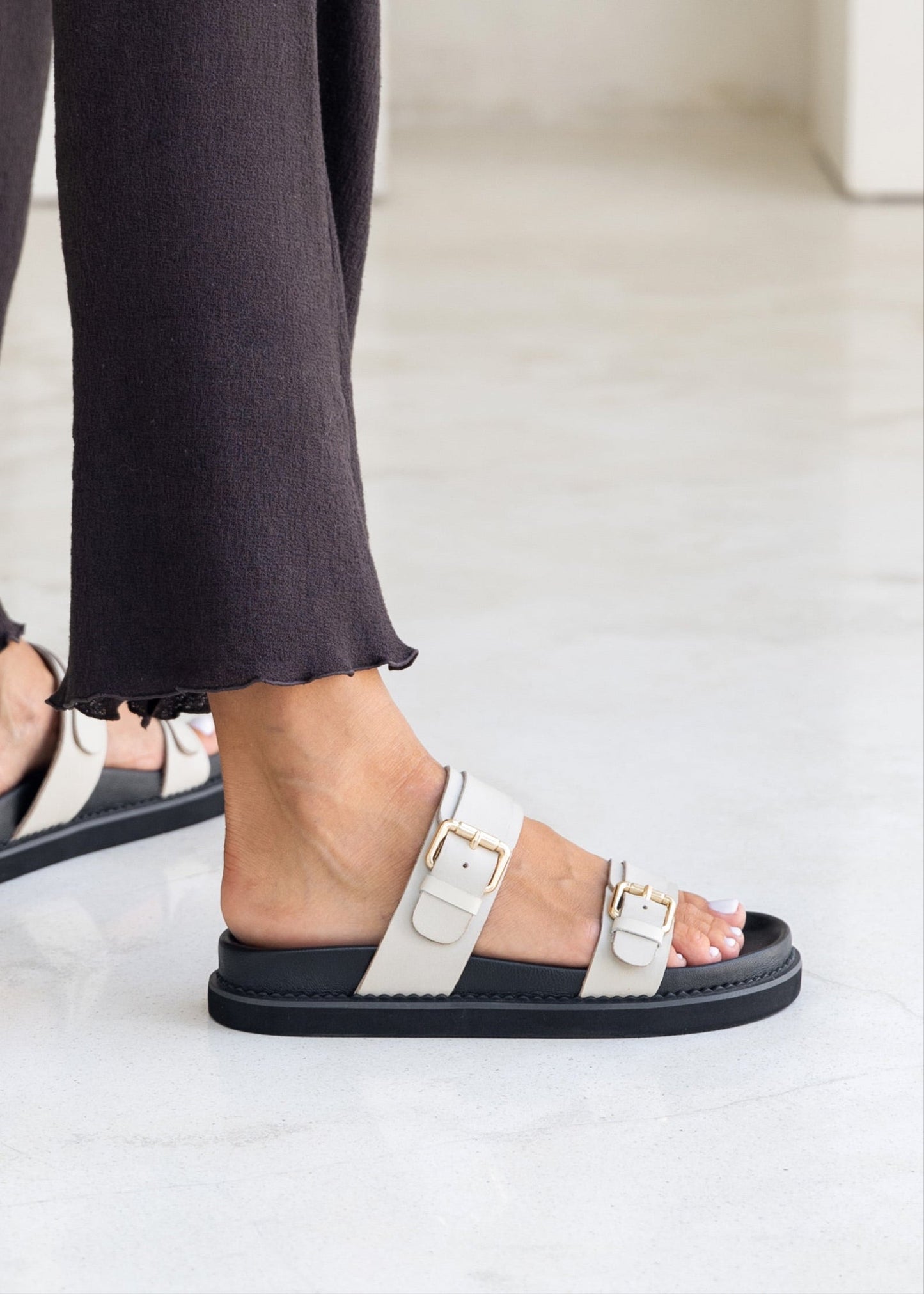 Solana Sandal - Ivory