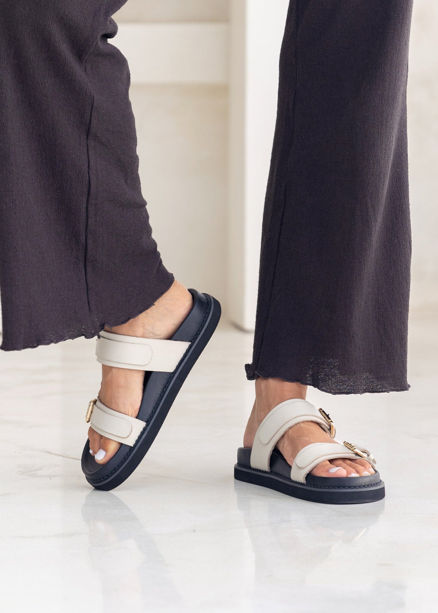 Solana Sandal - Ivory