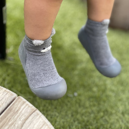 Grey Bear Pre-walker Baby Shoes