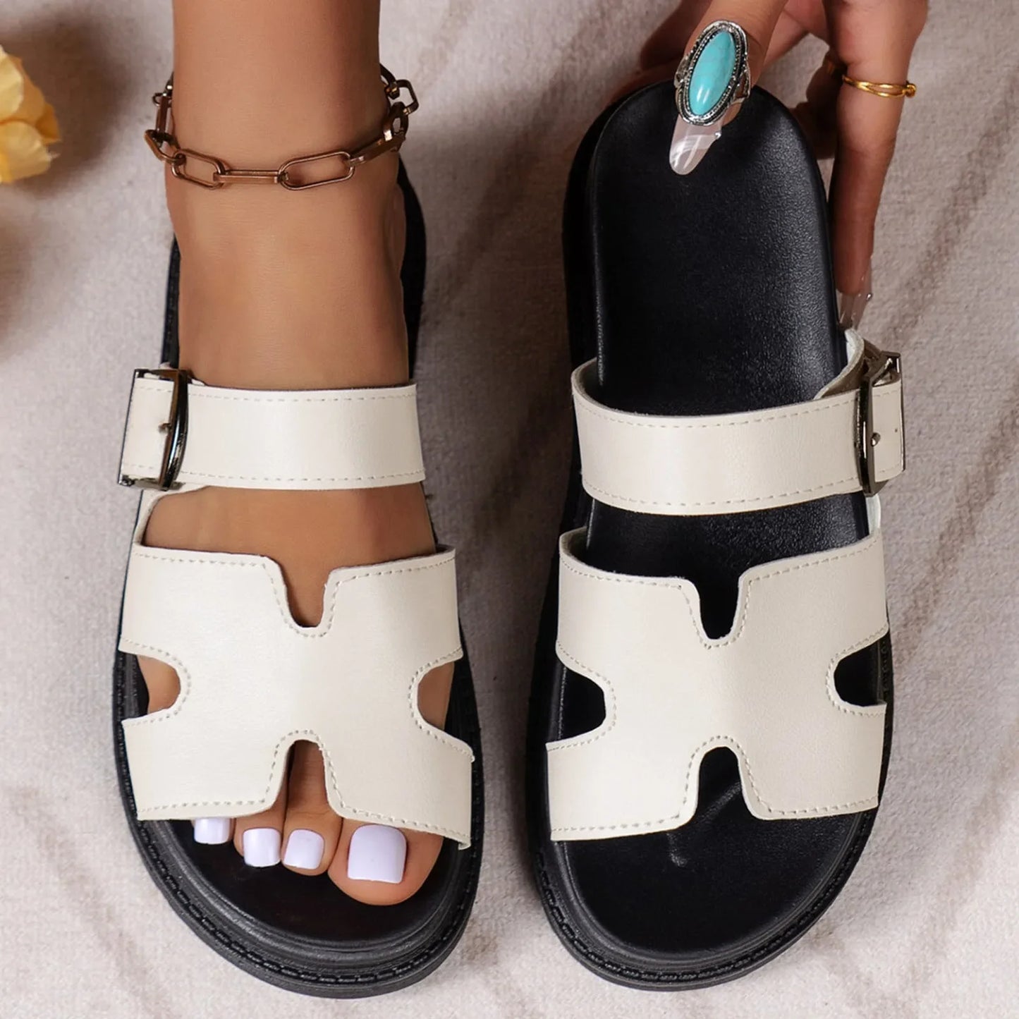 Capri | Leather Sandals