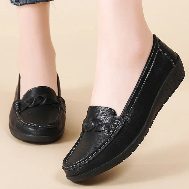 Colette | Leather Slip-Ons