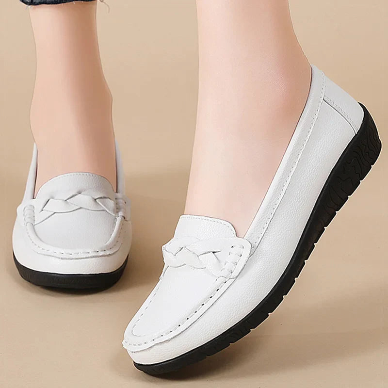 Colette | Leather Slip-Ons