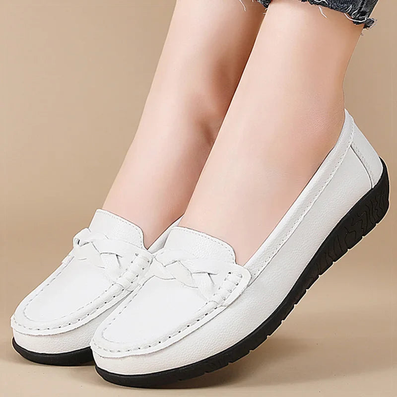 Colette | Leather Slip-Ons