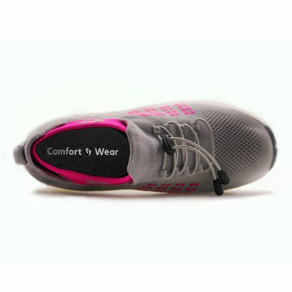 Ortho Cushion Shoes - Gray Pink