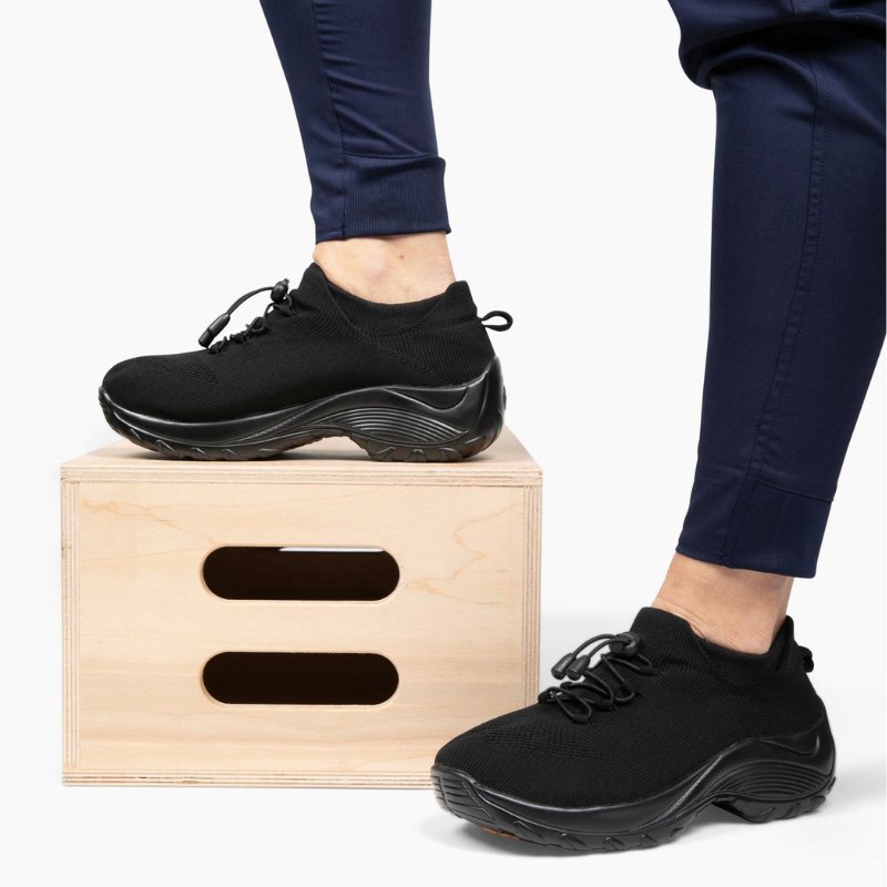 Ortho Cushion Shoes - Midnight Black
