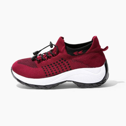 Ortho Cushion Shoes - Red