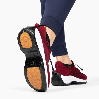 Ortho Cushion Shoes - Red