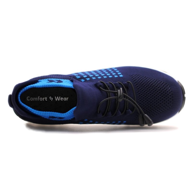 Ortho Cushion Shoes - White Blue